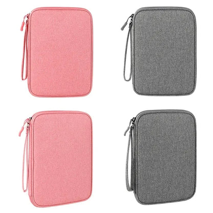 Accessories Case Portable Double Layer Cable Storage Bag