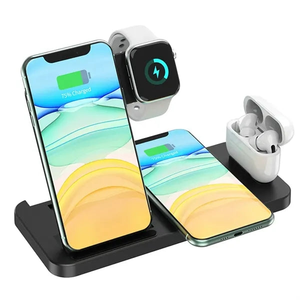 4 in 1 Magnetic Wireless Charger Station Foldable
