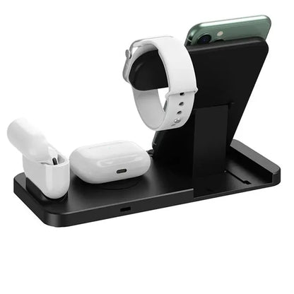 4 in 1 Magnetic Wireless Charger Station Foldable