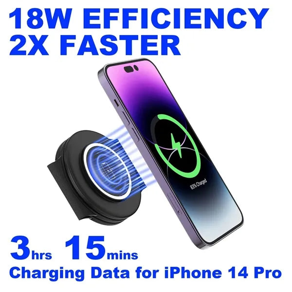 3 in 1 Magnetic Wireless Charger Station with LED light