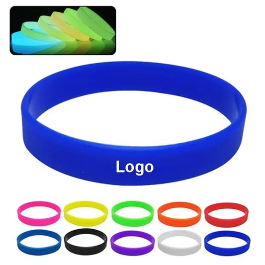 LED Silicon Bracelet Reflective Sport Light Up Wristband