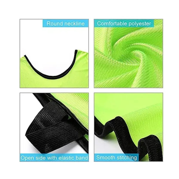 Sports Football Team Bibs Training Pinnies For Youth