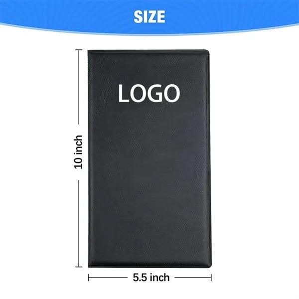 5.5" * 10" PU Leather Check Presenters