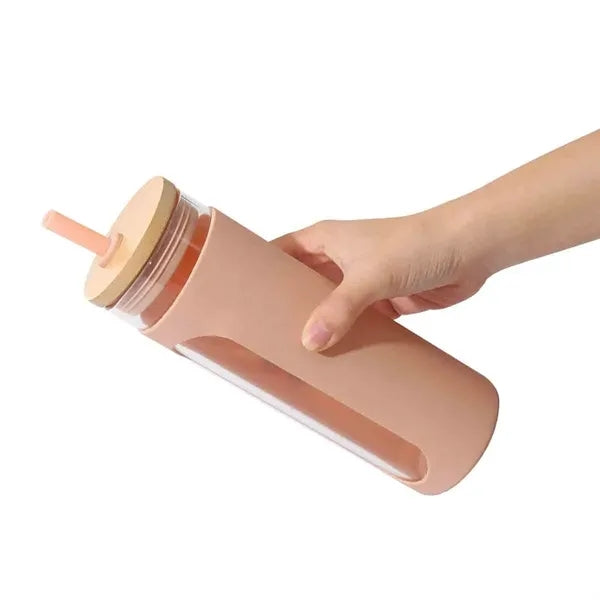 Tumbler With Lid And Straw