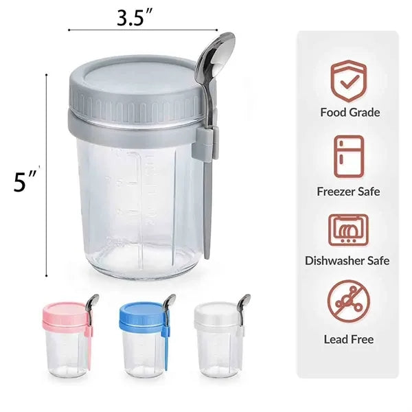 Overnight Oats Containers With Lids
