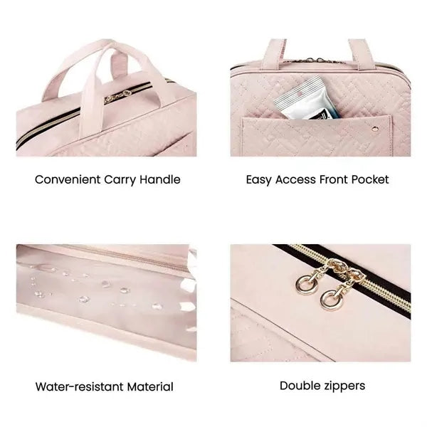 Hanging Portable Travel Makeup Bag