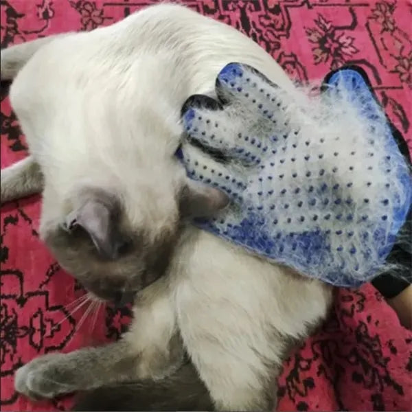 Dog Hair Deshedding Glove Brush