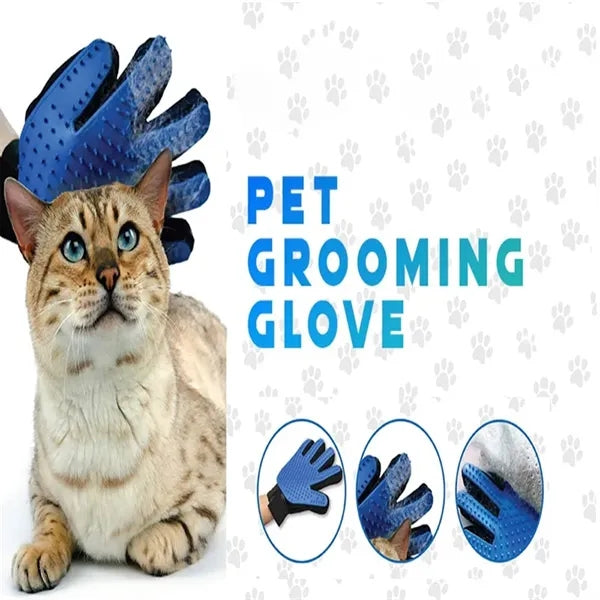 Dog Hair Deshedding Glove Brush