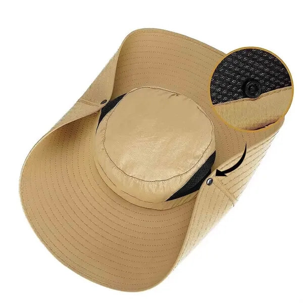 Extra Wide Brimmed Bucket Hat