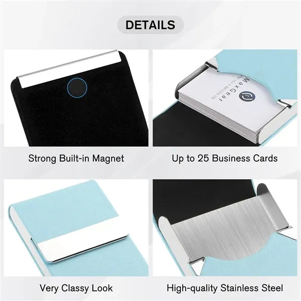 PU Leather Business Card  Holders