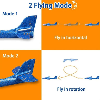 17.5" LED Throwing Foam Plane