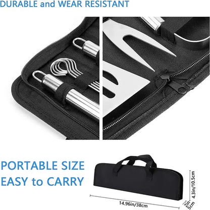 7Pcs Basic BBQ Grill Accessories Set