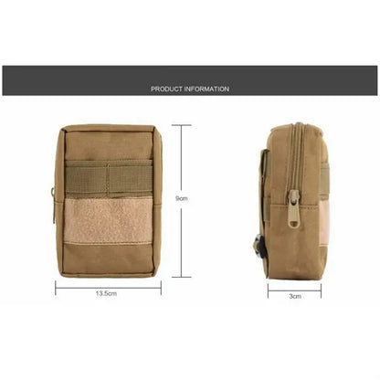 Large Belt Phone Pouch Molle Carrying Cover Case
