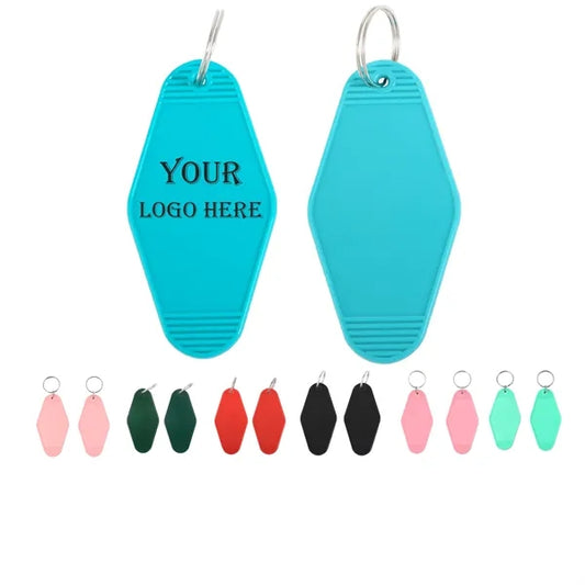 Plastic  Motel Key Tag