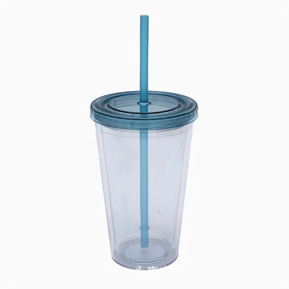 Tumbler with Straw and Lid