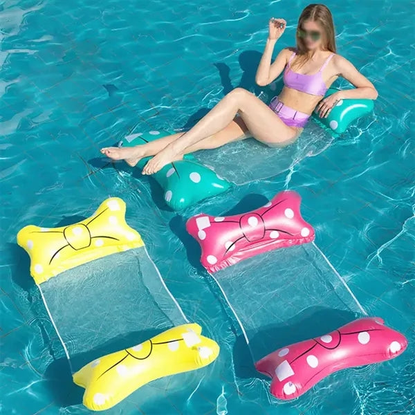 2 Packs Inflatable Pool Float Hammock
