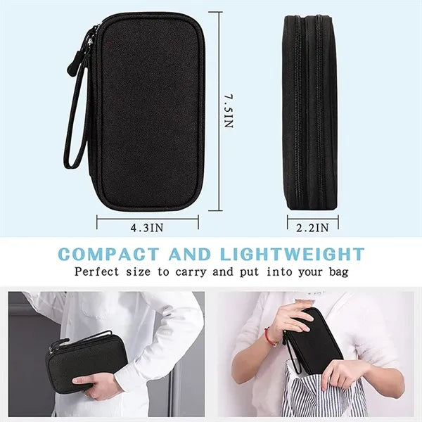 Travel Cable Organizer Bag