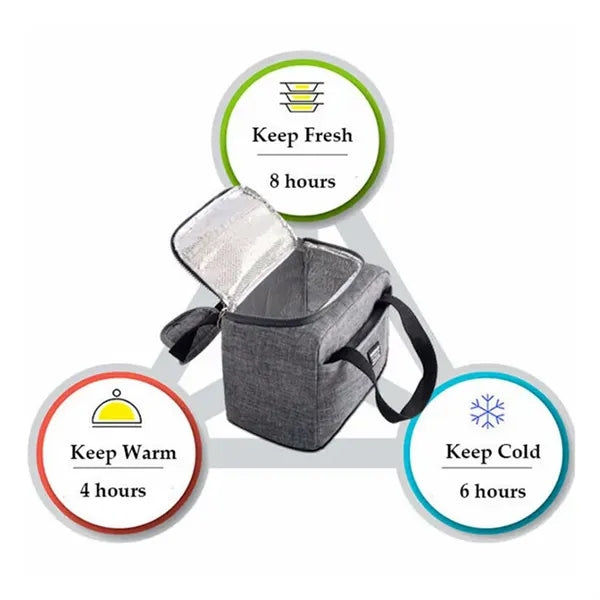 Insulated Lunch Tote Bag