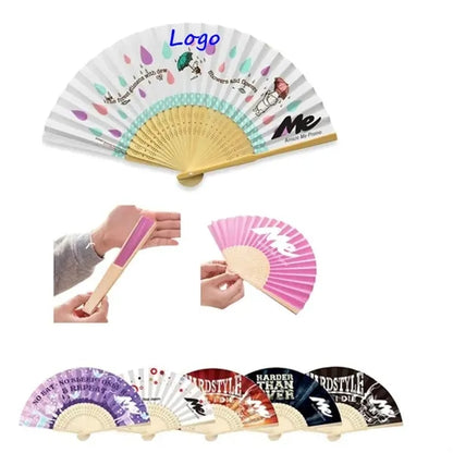 Folding Bamboo Hand Held Fan