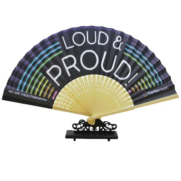 Folding Bamboo Hand Held Fan