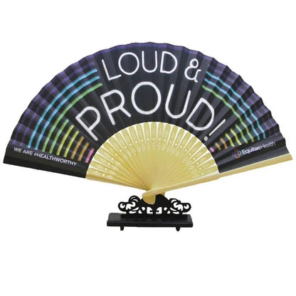 Folding Bamboo Hand Held Fan