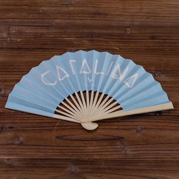 Folding Bamboo Hand Held Fan