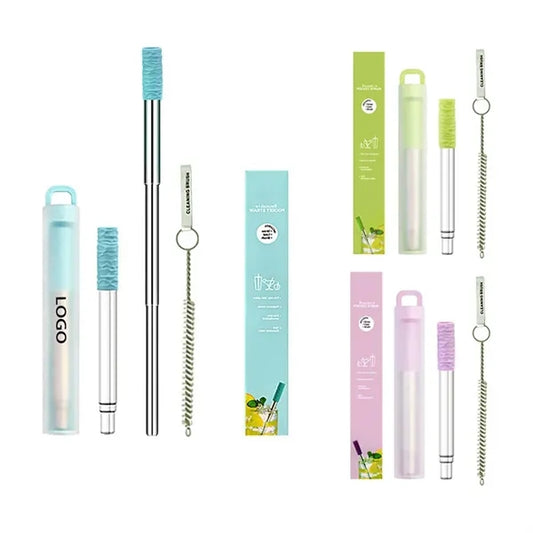 Collapsible Stainless Steel Telescopic Straw
