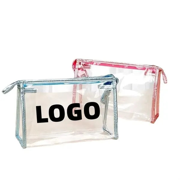 Clear PVC Waterproof Travel Makeup bags with Zipper