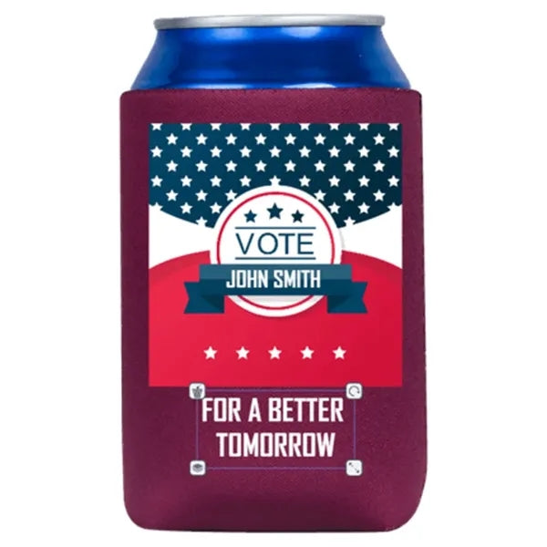Custom Print Campaign Can Cooler-BB