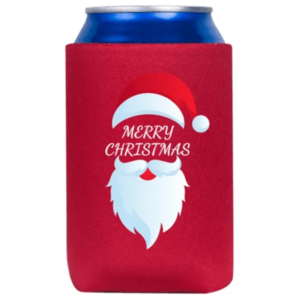 Custom Print Christmas Can Cooler
