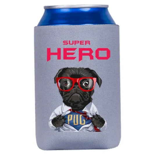 Custom Print Super Hero Can Cooler-BB
