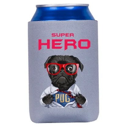 Custom Print Super Hero Can Cooler