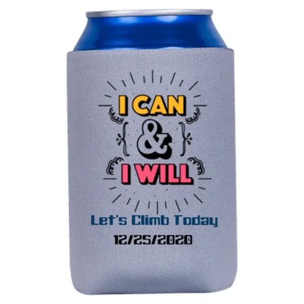 Custom Print Dedication Can Cooler