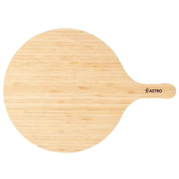 Bamboo Pizza Peel Charcuterie Board