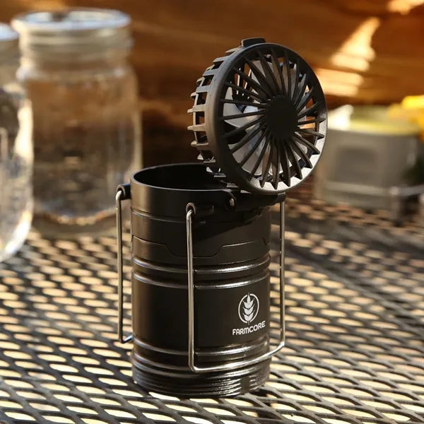 reNew Rechargeable Dual Camping Lantern Fan