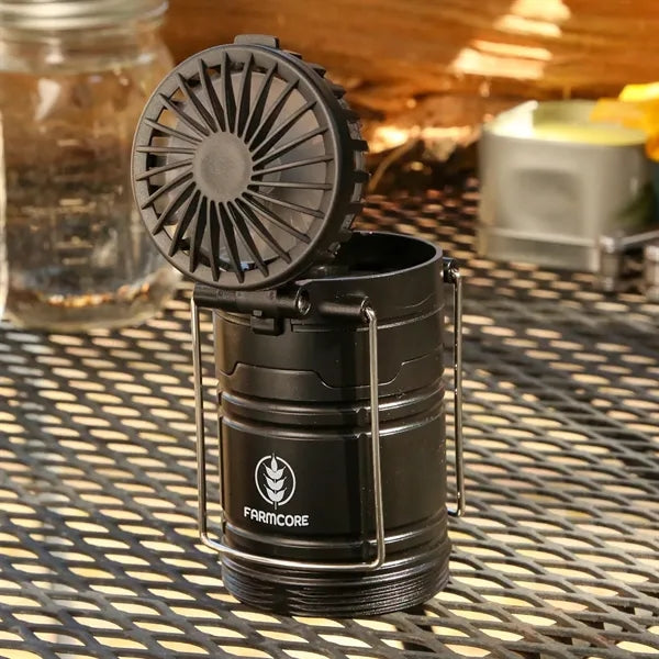 reNew Rechargeable Dual Camping Lantern Fan