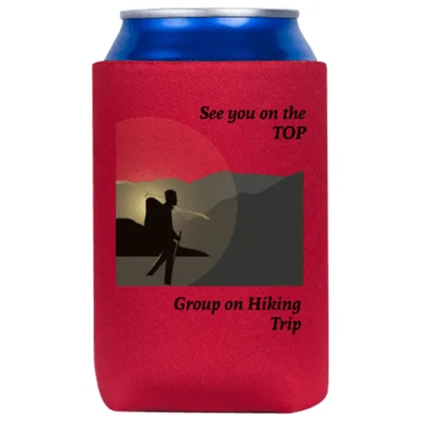 Custom Print Hiking Can Cooler-BB