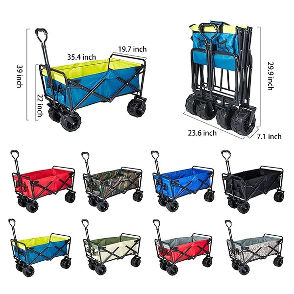 Heavy Duty Folding Wagon Cart