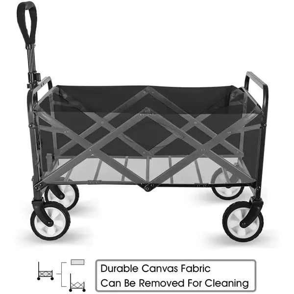 Outdoor Folding Utility Wagon Cart