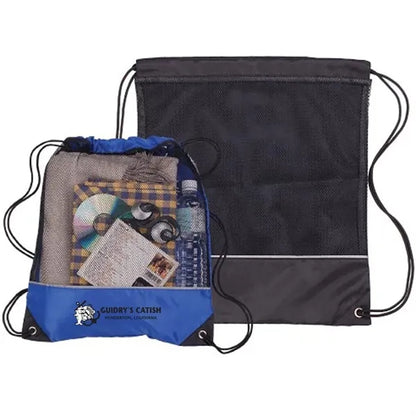 210D Nylon Drawstring Gym& Sports Portable Travel Backpack