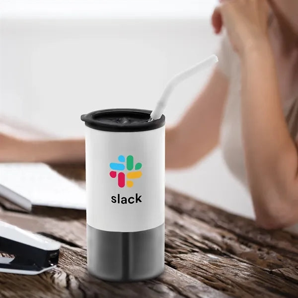 16 oz. Tumbler with Straw