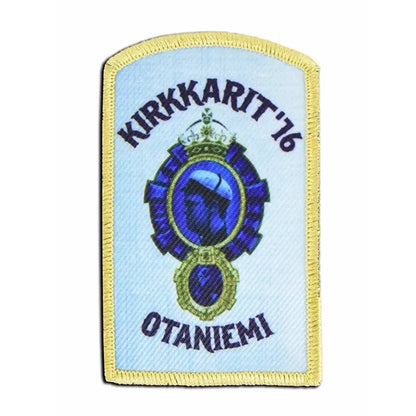 Dye-Sublimation Full Color Patches with Iron On Backing