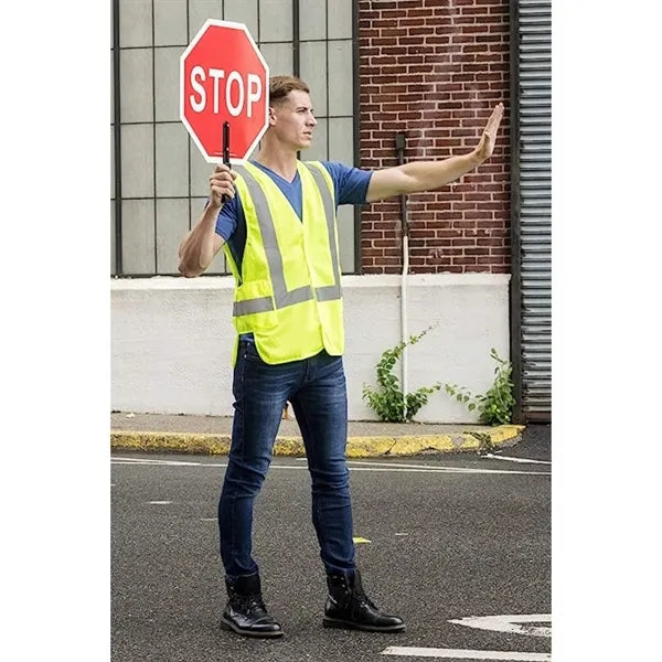 Hi Viz rPET Class 2 Adjustable Breakaway Mesh Safety Vest