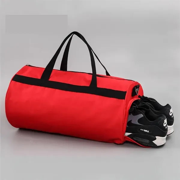 Custom Sports Training Shoulder Duffel cylinder bag