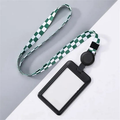 Black Retractable  ID Badge Holder