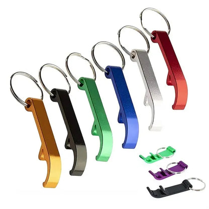 Mini Practical Beer Can Bottle Opener With Key Ring