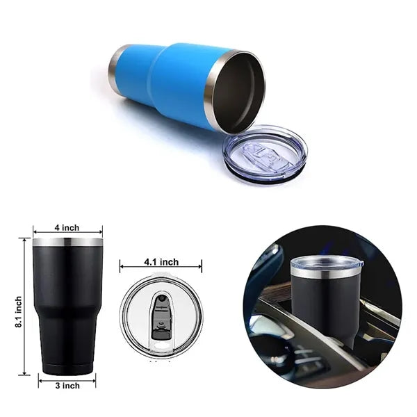 Stainless Steel Cup Laser Engraved 30 oz Tumbler