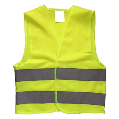 Kids rPET Class 2 Knitted Reflective Safety Loop & Hook Vest