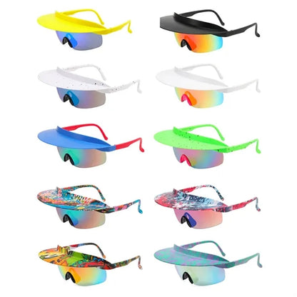 Polarized Visor Sunglasses