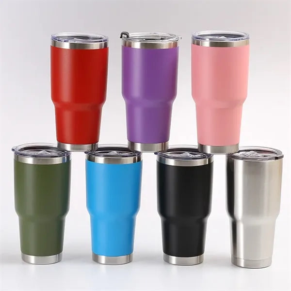 30oz Stainless Steel Vacuum Insulated Tumbler MagSlider Lid